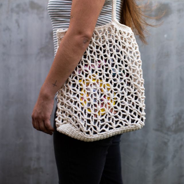 DIY Crochet Pattern Shopping bag Trogir