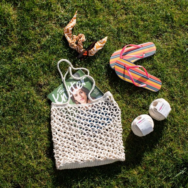 DIY Kit de Crochet Bolsa de compras Trogir Almond