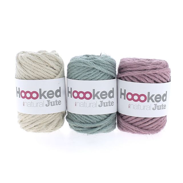 100% Natural Jute Medium "Spring Waterfall" Bundle per 3