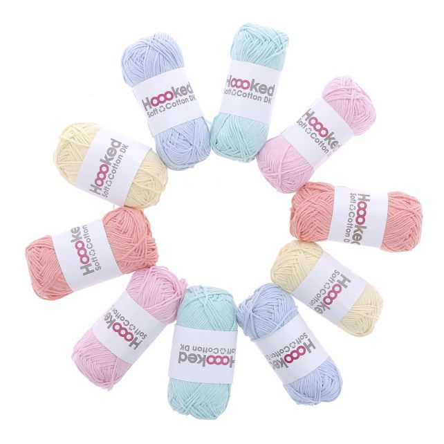 Soft Cotton DK Yarn Pack Bayou Bonare