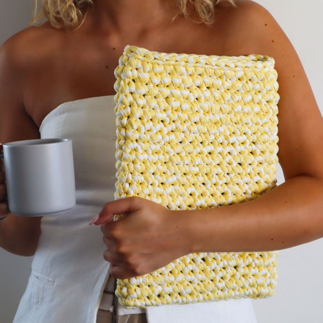 Patron de Crochet DIY Housse d'Ordinateur Zpagetti