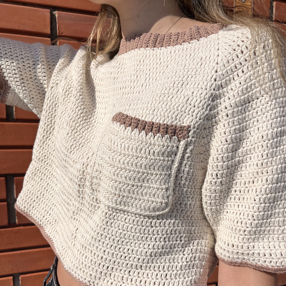 DIY Crochet Kit Dalia T-shirt | Hoooked
