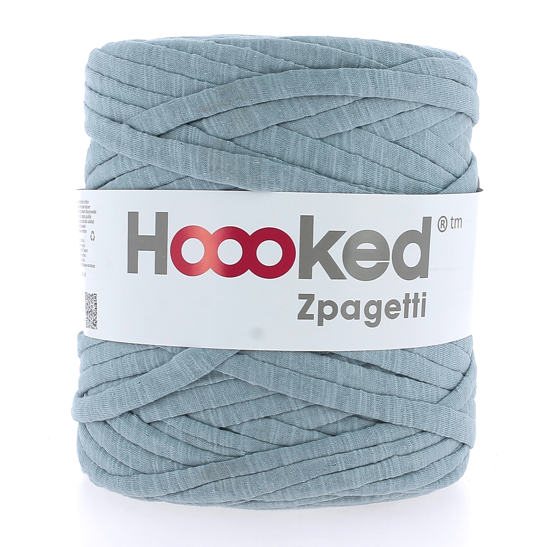 Hoooked Zpagetti Cotton Yarn Blue Pattern