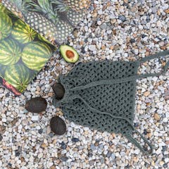 DIY Crochet Kit Drawstring Backpack Monza - Aspen