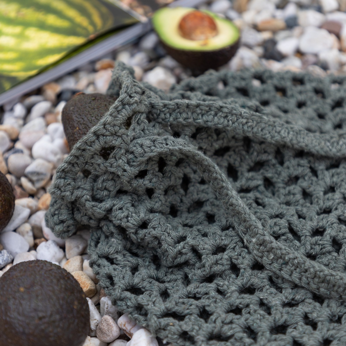 DIY Crochet Pattern Drawstring back Pack Monza