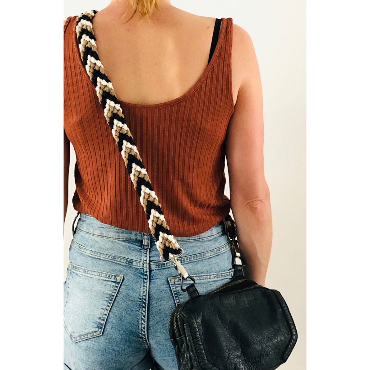 Macrame cheap bag handles