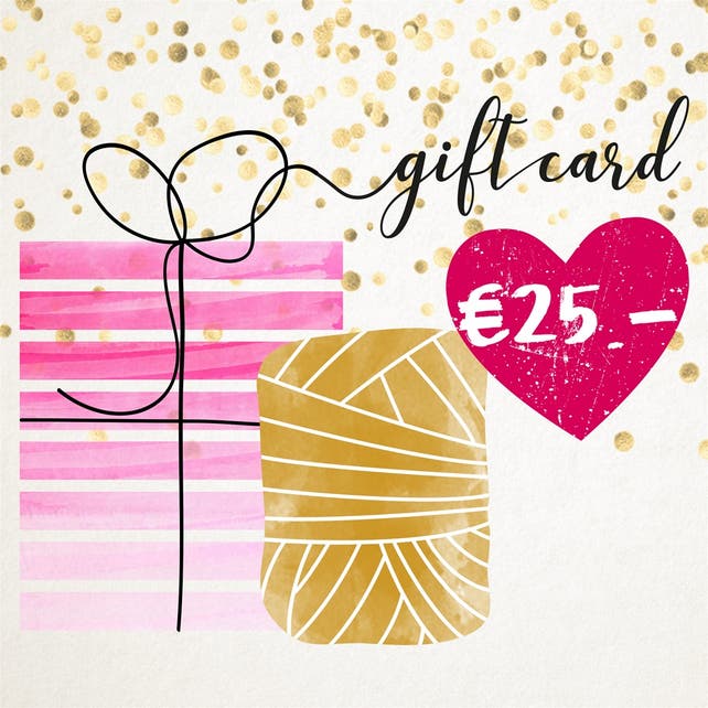 Hoooked Gift Card €25