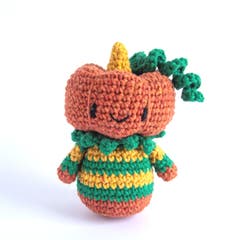 DIY Crochet Pattern Pumpkin Boy