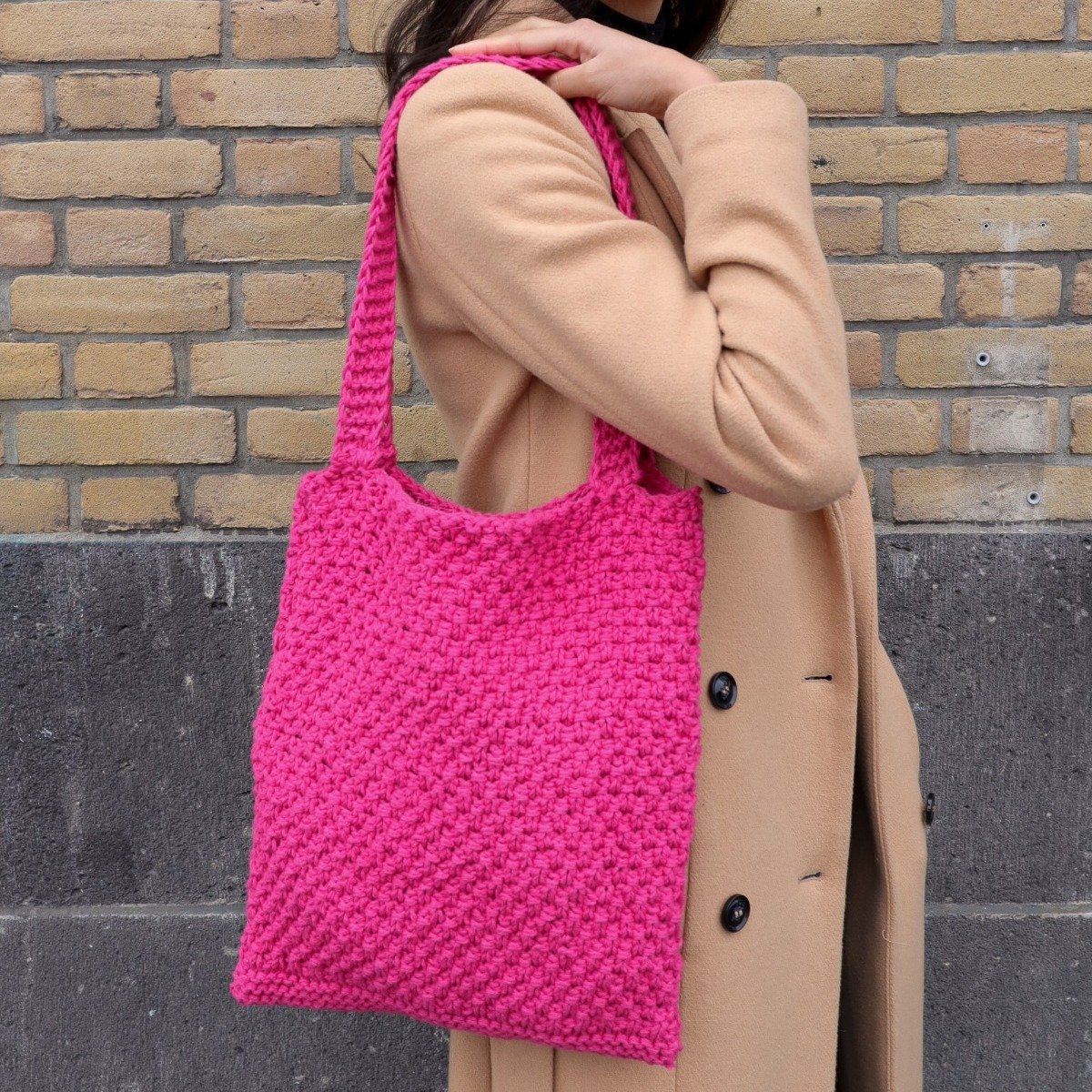 TAUPE BOHO TOTE BAG PURSE