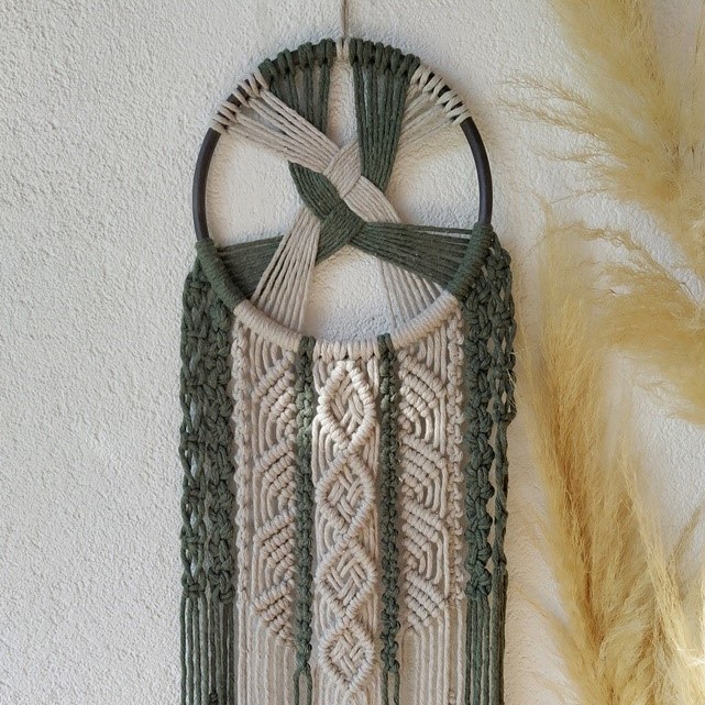 DIY Macramé Kit Dreamcatcher Wall hanger Zadar