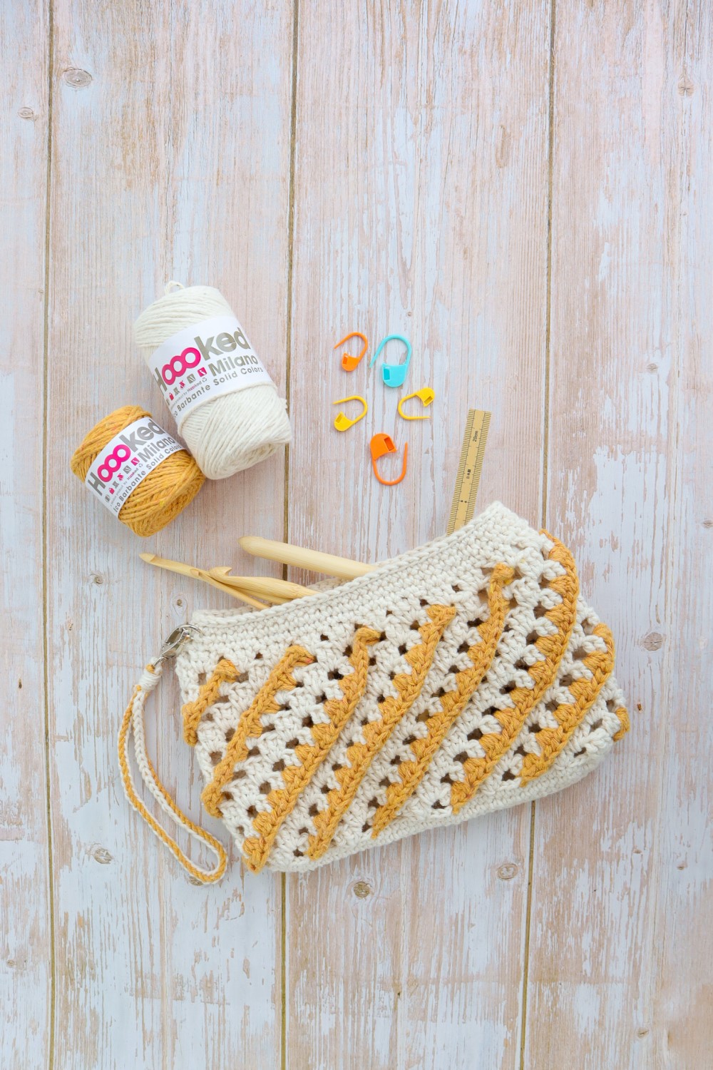 Kuala Lumpur Clutch Almond