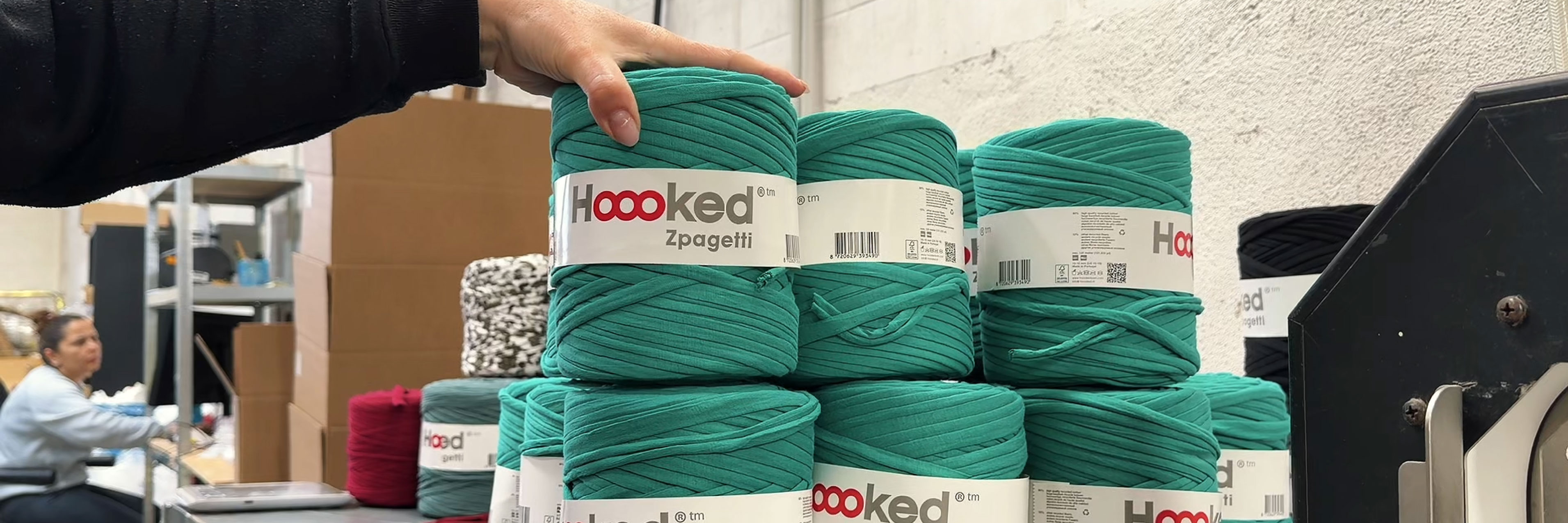 Recycled cotton yarn Zpagetti