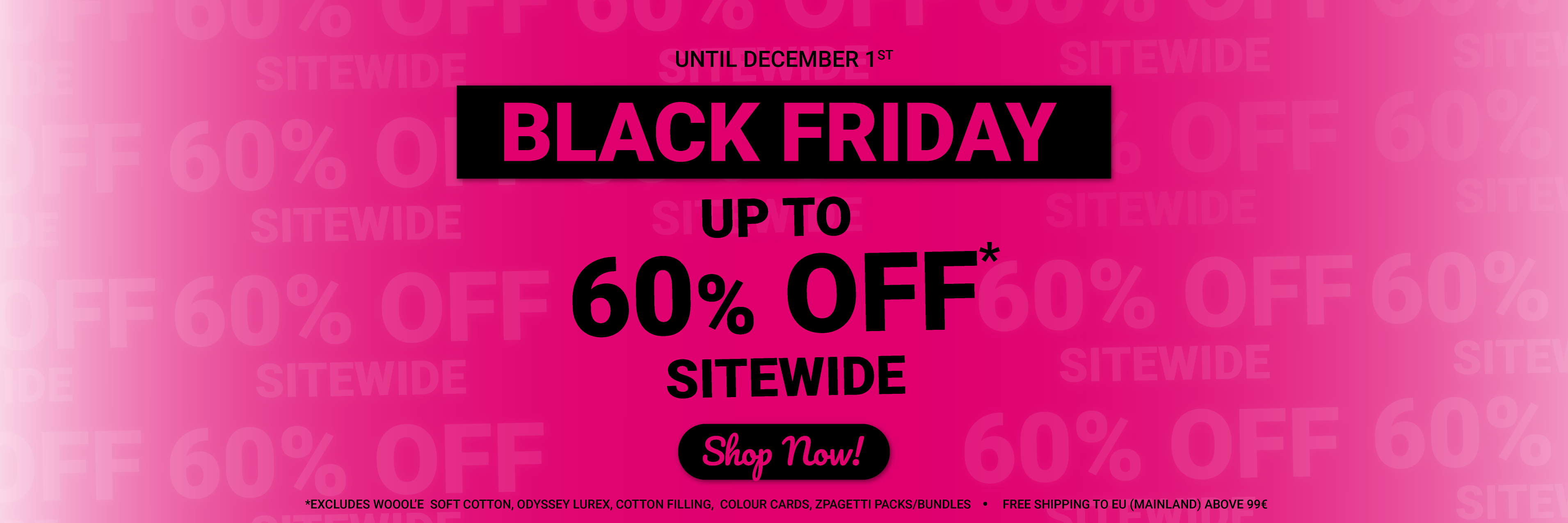 Black Friday Yarn Sale Black Friday Yarn Sale